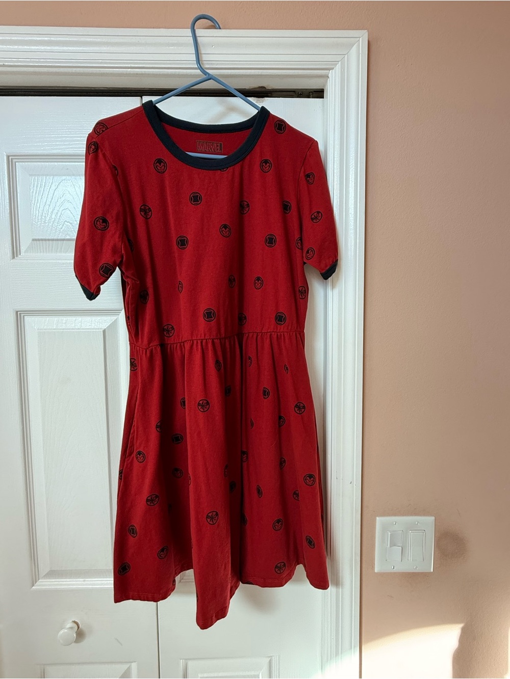 Women’s Plus Short-Sleeve Marvel Dress